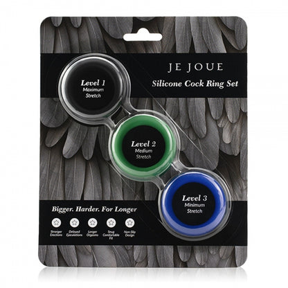 Je Joue Cock Ring Set of 3