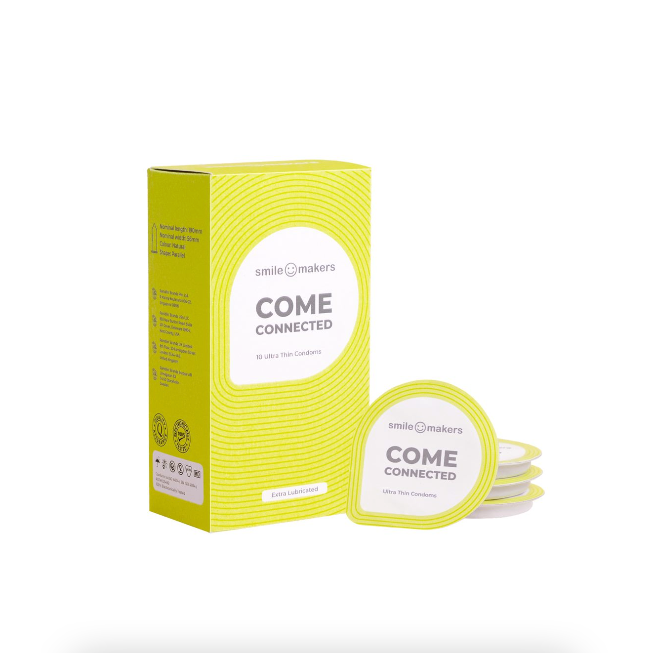 Condoms Come Connected (10 pieces)